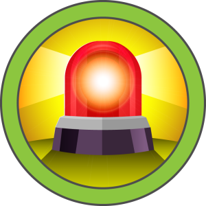 Alert machine artwork