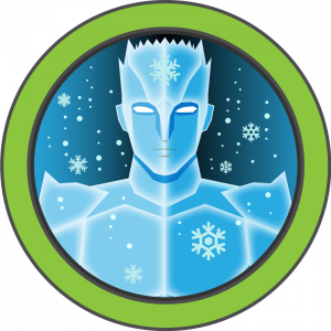 Arctic machine artwork