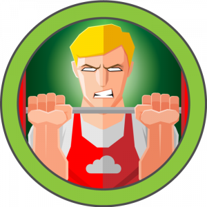 Buff machine artwork