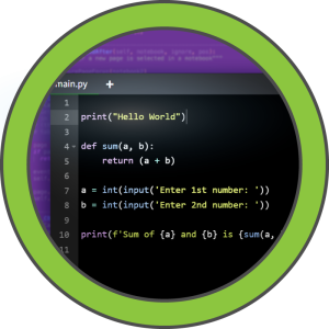 Code machine artwork