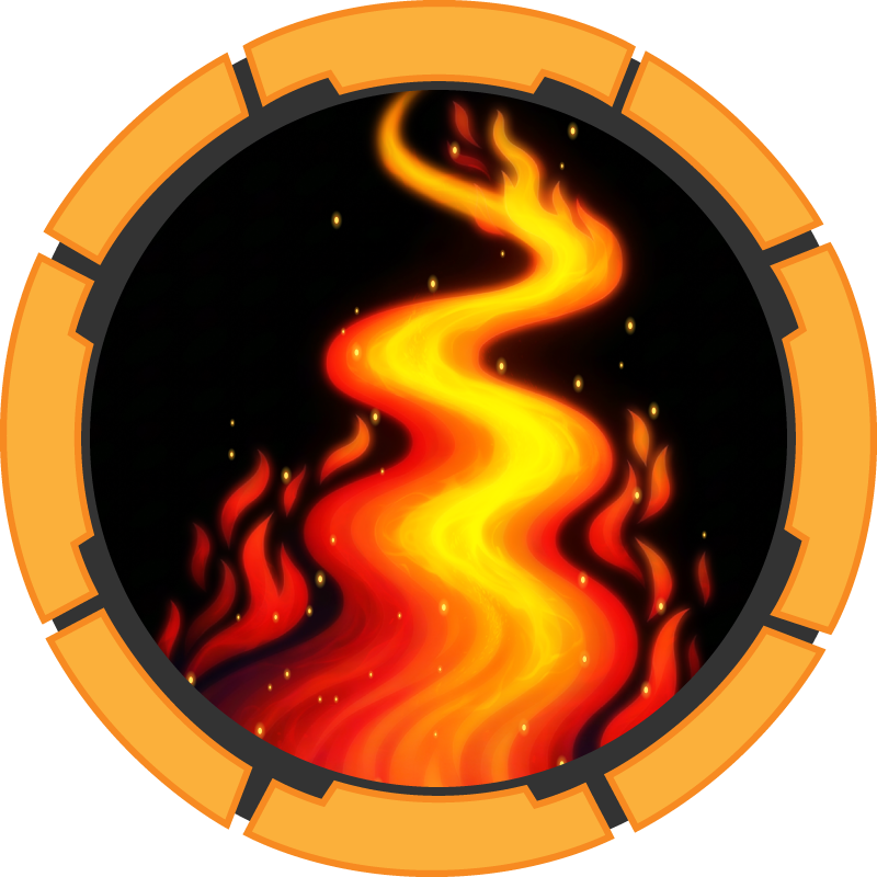 Fireflow machine artwork