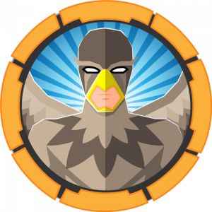 Hawk machine artwork