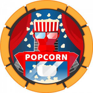 Popcorn machine artwork